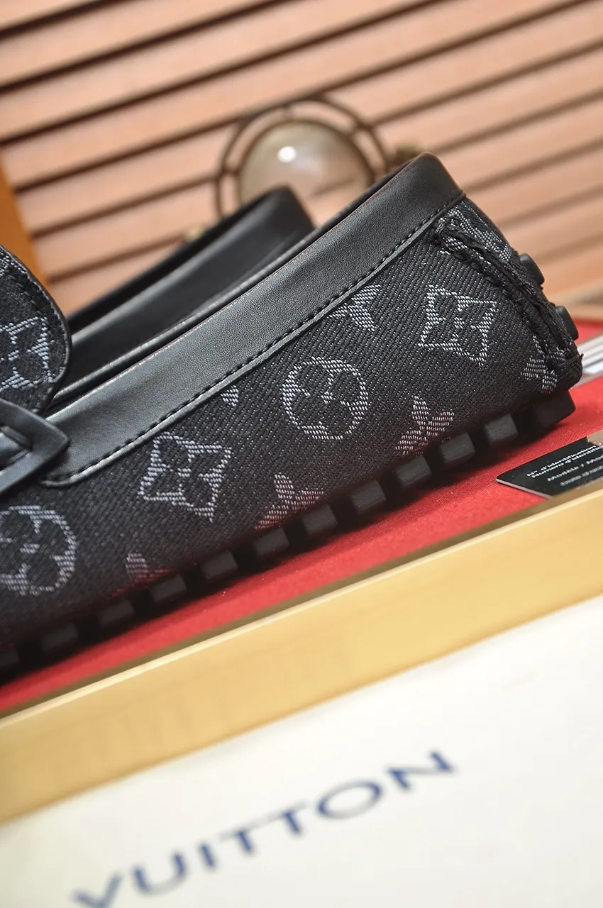 Men's Men's Shoes💰420💶【GUCCI】 (High-end Niuli) New 🍀Gucci*——Gucci Doudou Shoes! Made of imported original cowhide, the inner top layer is comfortable cowhide lining! Original wear-resistant rubber outsole! High quality products! Code number 38-44!